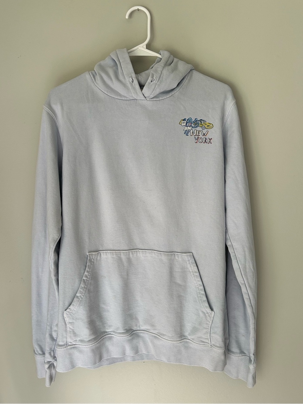 Roller Rabbit LIMITED EDITION Monkey in the City Hoodie NYC in Blue - Size S